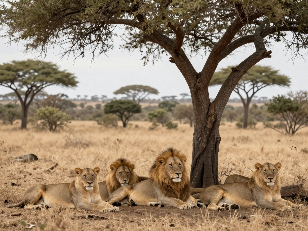Big Five Safari in Südafrika - Löwe, Elefant, Büffel