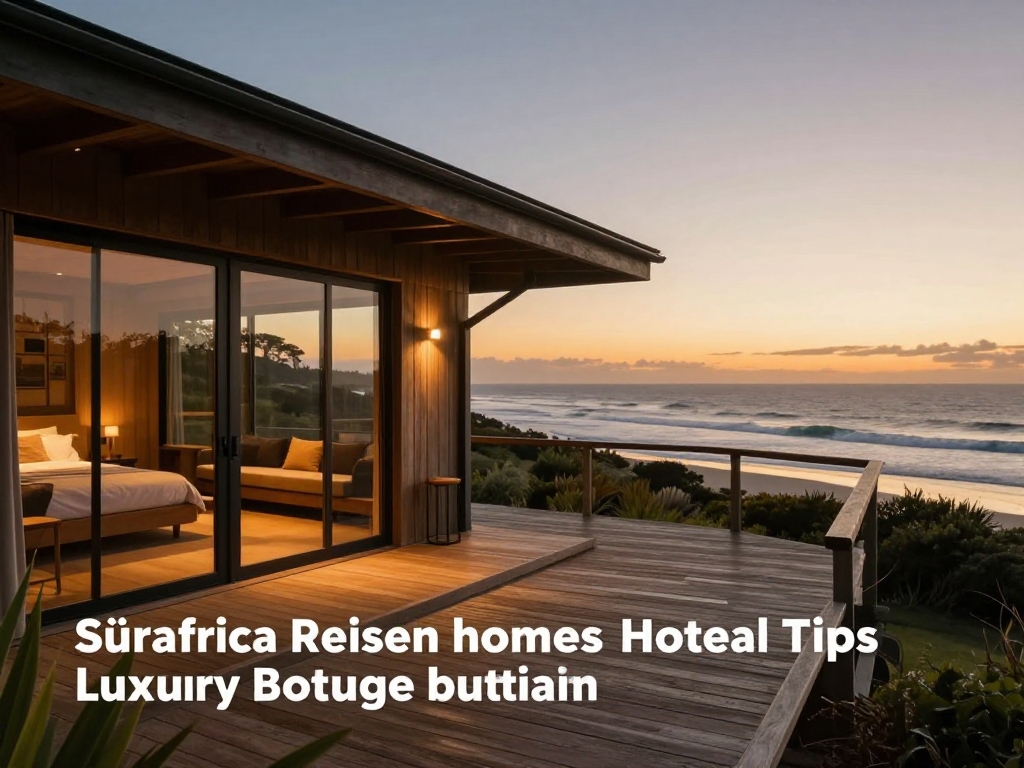 Boutique Lodge am Wasser mit Ozeanblick